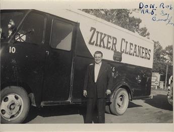 (AMERICAN TRUCKERS) A mini-archive of 50 photographs depicting commercial drivers, truckers, and entrepreneurs proudly posing alongside